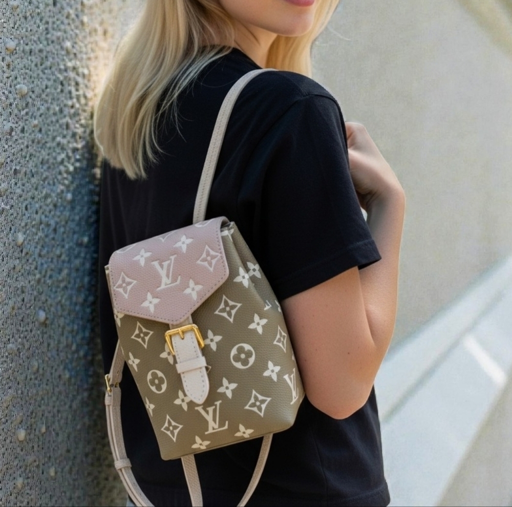 Louis Vuitton Tiny Backpack Spring in the City Empreinte M81351 Crossbody Bag - Picture 7 of 16